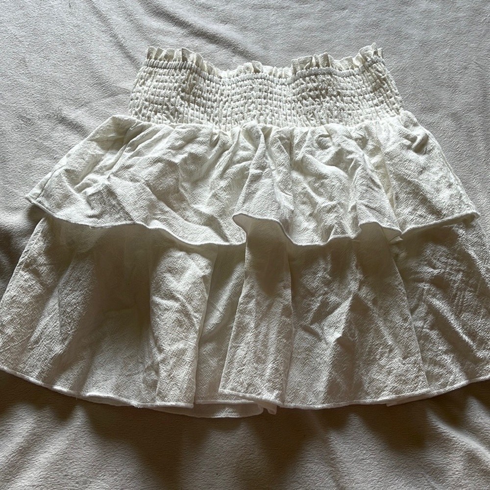 Shein ruffle skirt